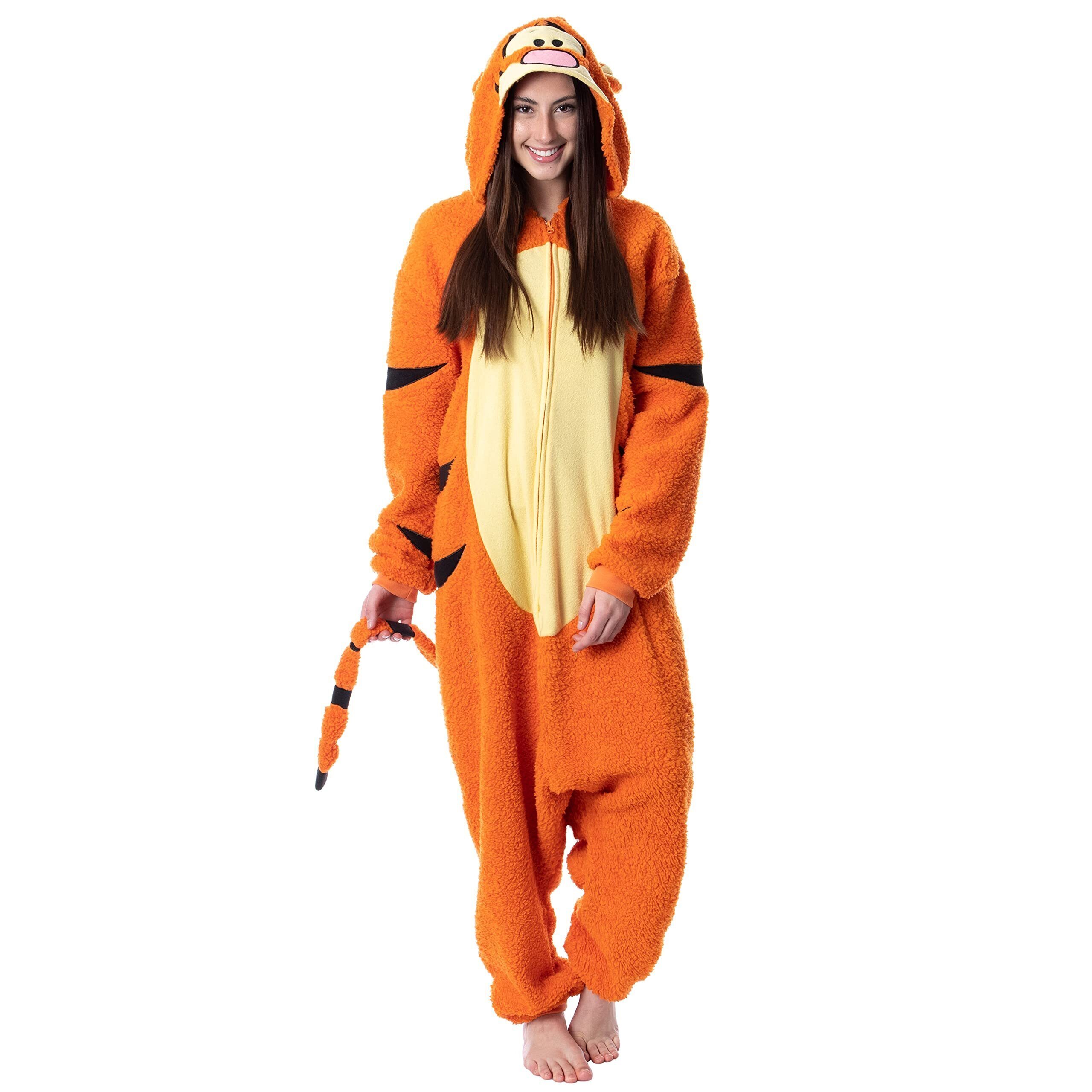 5234 Disney Winnie The Pooh Adult Tigger Costume Plush Kigurumi Union Suit